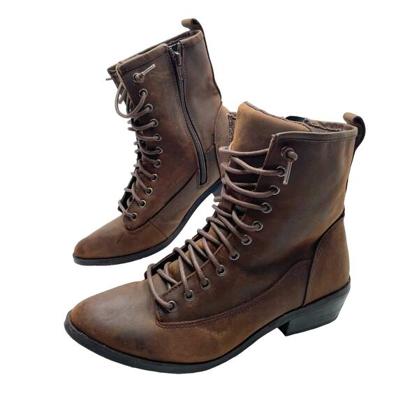 Array Lace-up Boots (8M) - Picture 2 of 11